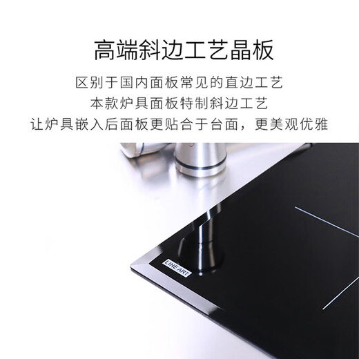 古牌（Gropa）嵌入式电磁炉单灶 电陶炉家用大功率 内镶嵌式台式电磁炉灶 【竖款】电陶炉2200W
