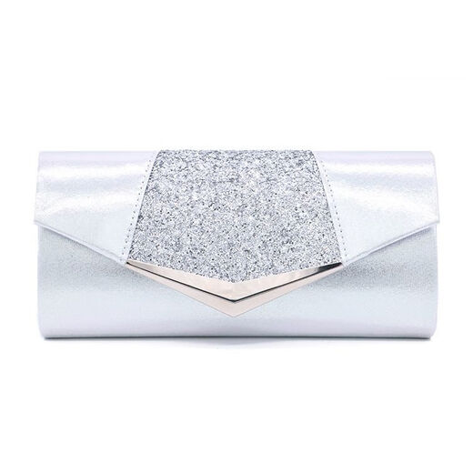 KUQIDAISHU handbag (KUQIDAISHU) clutch bag women's fashionable dinner bag dress cheongsam paired with banquet European and American hand-catched socialite bag golden