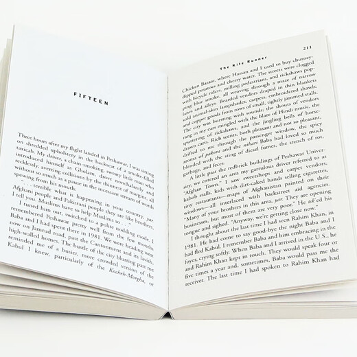 追风筝的人 英文原版 The Kite Runner 胡赛尼 当代文学名著 课外阅读 电影原著小说 搭灿烂千阳 群山回唱 杀死一只知更鸟