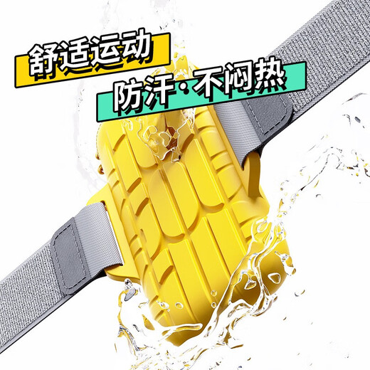 FUNGOOFUN Van Gogh Fan sports mobile phone arm bag running waist bag universal breathable anti-sweat outdoor fitness Chinese Valentine's Day gift for boys and girls Van Gogh Fan arm bag (sunflower yellow)