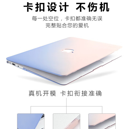 侣悟 苹果MacBook Pro 13英寸M1/M2保护壳2022/2020款笔记本电脑保 蔷薇粉-奶油保护壳+同色键盘膜 2015款Pro13[A1278]