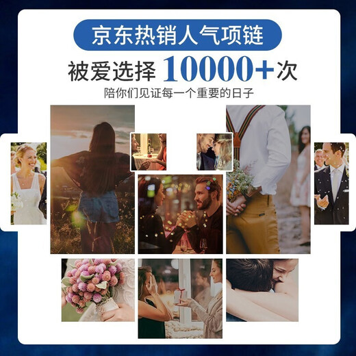 Huaying (HUAYING) I Have You in My Heart Girl Necklace and Earrings Sterling Silver Set Jewelry Anniversary Birthday Gift for Girlfriend and Wife Topaz I Have You in My Heart Set Necklace + Earrings