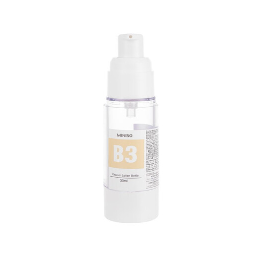 MINISO refillable lotion type vacuum bottle 30ml