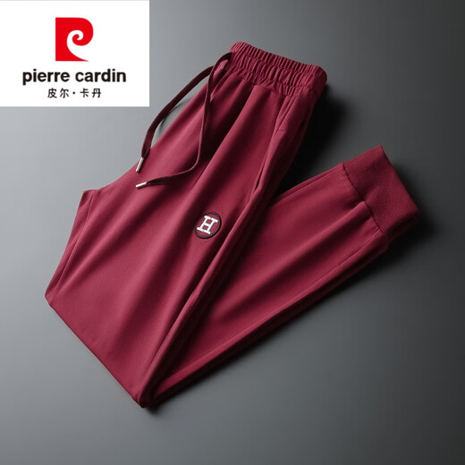 Pier Cardin pantalon long décontracté pour le printemps et l'automne d'été mince coton pur coton lâche de style coréen à 99 points sportifs sportifs 9929.Brewer xl