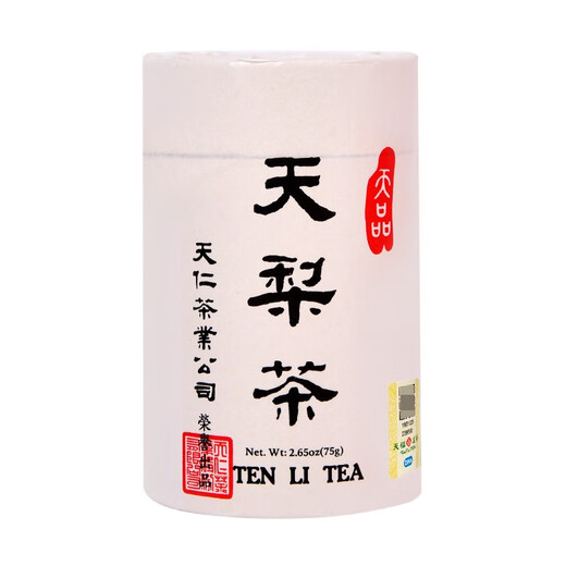 天福茗茶 台湾高山乌龙茶 小天梨茶 75g小圆罐装