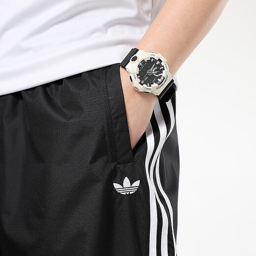 Adidas pants men's pants 3rd-leaf clover 2025 summer new sports pants loose trousers black casual pants GL9923/quick drying breathable/three stripes S