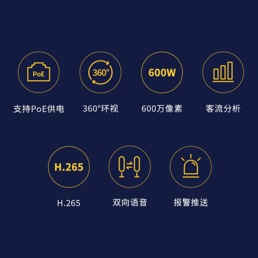 普联（TP-LINK） 600万全景鱼眼全彩无线摄像头家用监控器360无线家庭室内tplink可对话网络手机远程门口IPC56CE