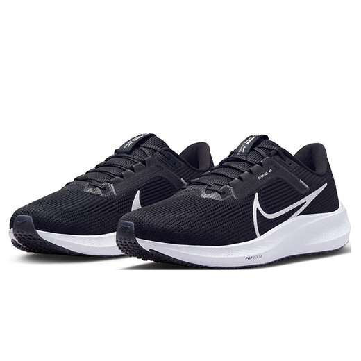 Nike NIKE running shoes men's Pegasus 40 air cushion PEGASUS 40 sports shoes DV3853-001 black and white 44.5