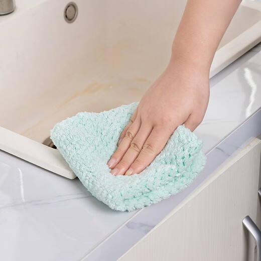 Meijia Diary Rag 30*30cm*5 Microfiber Kitchen Decontamination Cloth Lazy Cleaning Cloth Wipe Table Glass Traceless Wipe