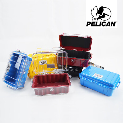 
PELICAN (PELICAN) American PELICAN 1050 outdoor explosion-proof waterproof box mobile phone storage box Tangganese safety protection box digital camera protection box waterproof moisture-proof shock absorbing box black