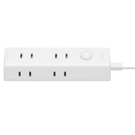 Delixi mini socket expansion one-turn multi-plug converter travel portable power strip multi-hole multi-purpose mini with cable strip plug one-turn six/6 positions two holes/0.6 meters