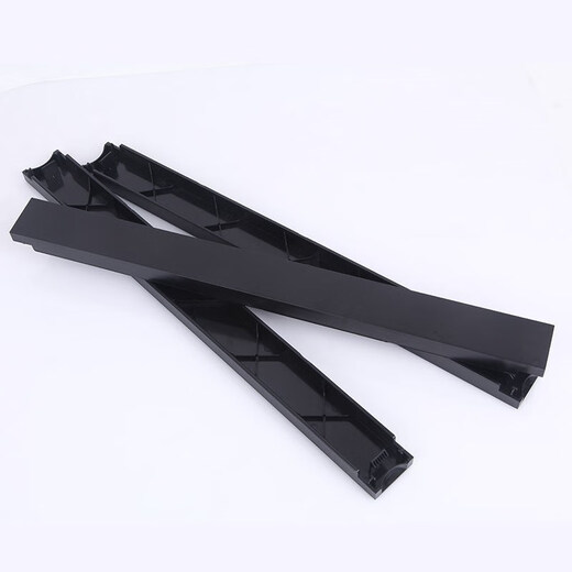 19-inch cabinet 1U flame-retardant blind panel baffle 2U/4u false cover black plastic buckle screw-free installation 48x4x2cm 1U flame-retardant blind panel 350 pieces