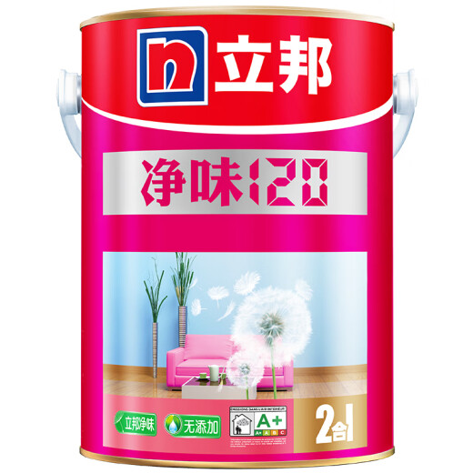Nippon Paint 120 two-in-one additive-free paint interior latex paint wall paint 5L