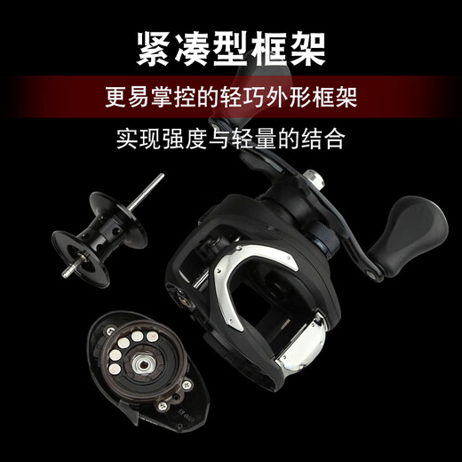 DAIWA 26 models of AIRD80 Silver Knight CC80 water droplet reel CR80 Davalua long-range fishing reel CR80HL (gear ratio 6.8) left-hand type