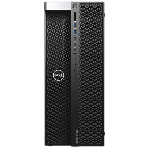 
DELL Dell T5820 second-hand graphics workstation desktop computer Xeon 14 core 3D modeling video clip M.2 solid state server host 95 new-i9-9900X-32G-512G-8G