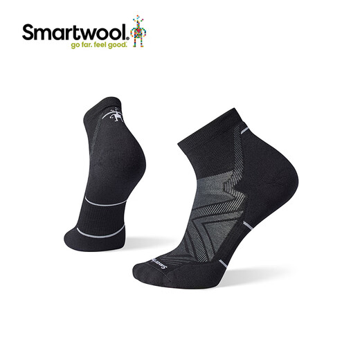 
SMARTWOOL running directional shock absorption ankle socks Merino wool socks outdoor socks sports socks short socks 1661 black 1661 001 (small) M (suitable for foot size 38-41)