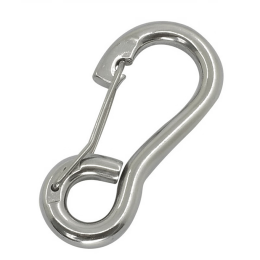 Sun Aegis diving double-head hook single-head hook 316 stainless steel hook Japanese buckle weight hook quick-release mountaineering buckle hook double-head hook (10 cm) L