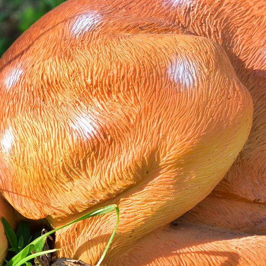 Yi Mingyuan courtyard outdoor garden forest animal landscape decoration resin fiberglass simulated sika deer sculpture ornaments combination one (two pieces)