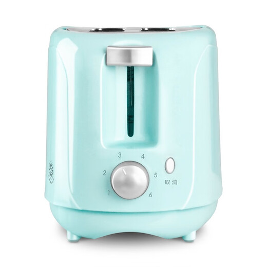Nordic Omu (nathome) bread machine toaster breakfast toaster 2 slices household multifunctional light food machine 6-speed baking with dustproof blue NDS3019