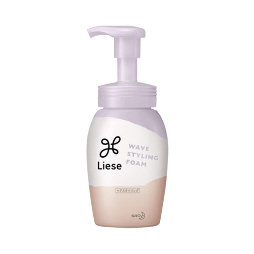 Kao Japanese Kao Liese light curling elastin styling foam 200ml moisturizing hair styling