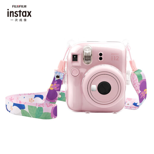Fuji INSTAX one-time imaging mini12 accessories crystal case (including shoulder strap)