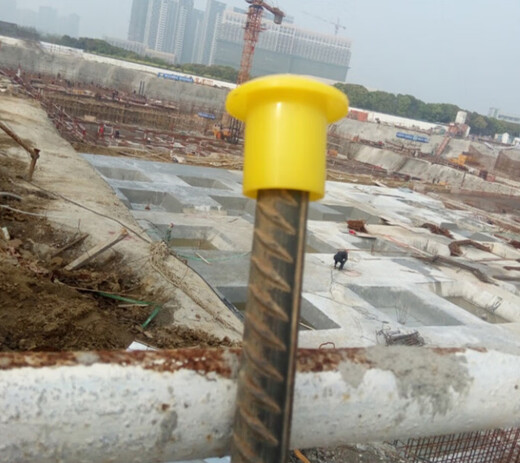 Fantasy steel wire head protective sleeve threaded steel bar protective cap mushroom cap steel pipe protective sleeve shelf pipe blocking bolt cap 100 steel bars diameter 8mm-20mm thickened