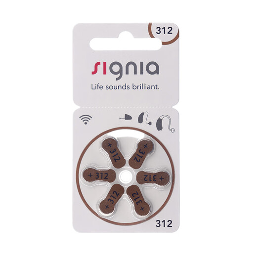 Xiwanbo Xijia hearing aid original special accessories battery A13A312 button A10 electronic A675 zinc air Xijia S13 1 board 6 pieces