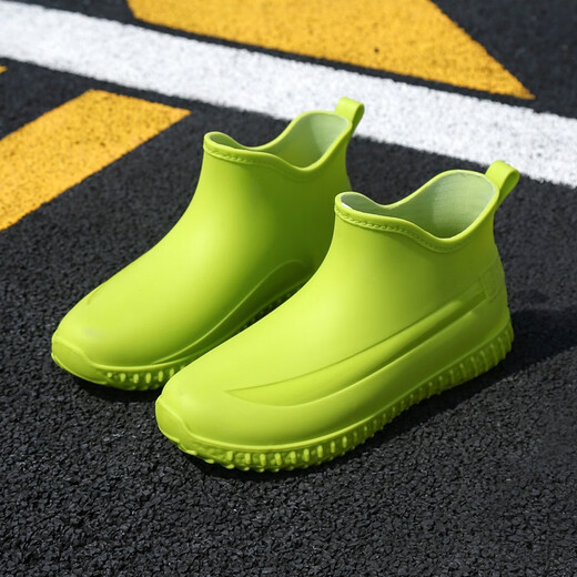 Shurong Neue modische Regenstiefel für Frauen kurze Röhrenregen Außen Außen tragen