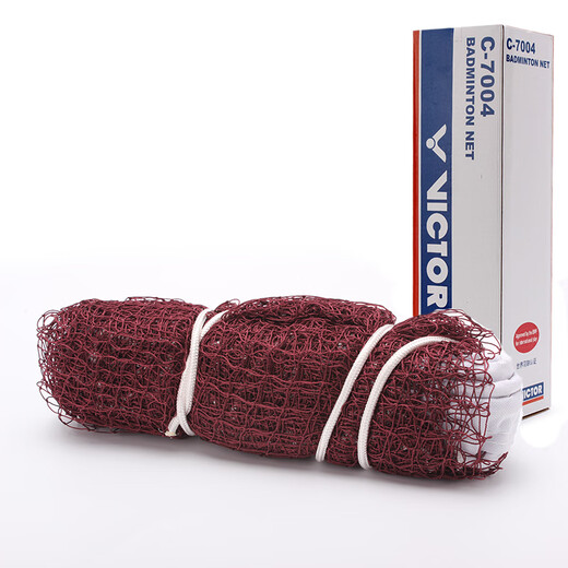 威克多（VICTOR）胜利羽毛球网C7004标准网专业比赛网室外内羽联认证 C7004/7004W（新老包装随机发）