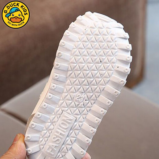 G.DUCKKIDS little yellow duck 1-2-3-4-5 years old spring and autumn baby toddler shoes children's non-slip shoes boys and girls soft-soled sports shoes summer single shoes green (too small, take 2 sizes larger) 23 yards inner length 14.5cm