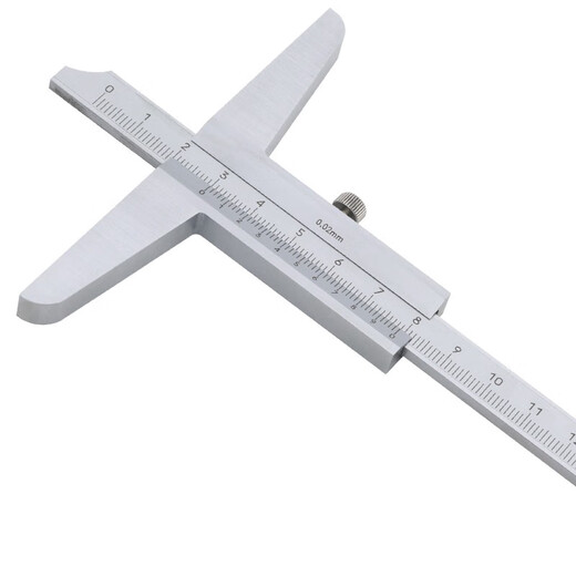 Shanggong Depth Vernier Caliper 0-300mm Graduation Value 0.02 Stainless Steel Depth Gauge Vernier Caliper High Precision