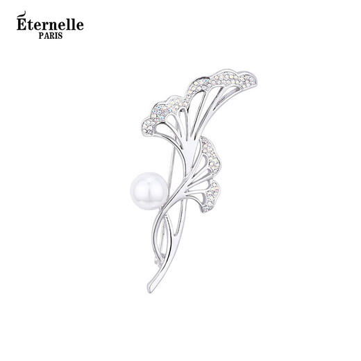 Eternelle French Eternal Bohemian Style Brooch Temperament Imitation Pearl Corsage Autumn and Winter Accessories Girl Birthday Gift
