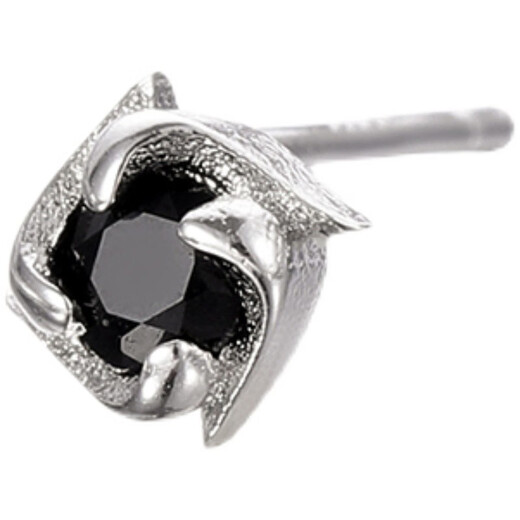 Mansheng four-leaf clover earrings for men, trendy ins, high-end men's earrings, single, handsome student earrings, gift for boyfriend, single