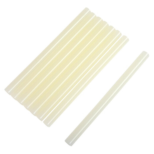 SANTO household hot melt glue gun, handmade diy artifact bonding, suitable for 11mm hot melt glue strips, transparent glue sticks 1625, 8 pieces packed 11mm