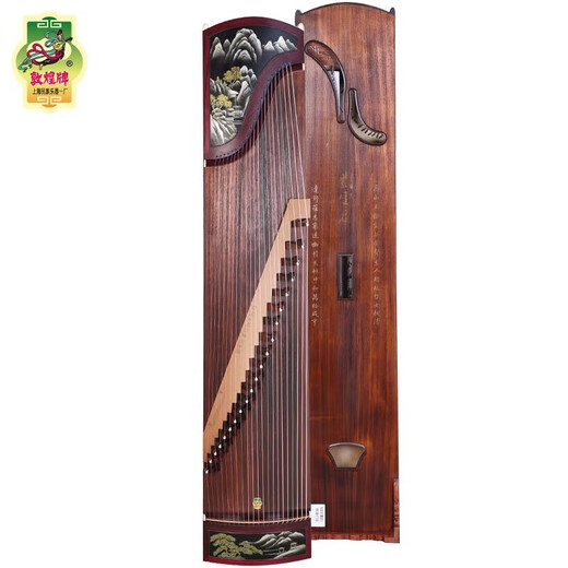 Dunhuang Brand Guzheng 698 série adulte performance haut de gamme professionnelle Guzheng Guzheng Guzheng prospère comme une image de calligraphie de rêve 20698p des milliers de montagnes et de couleurs