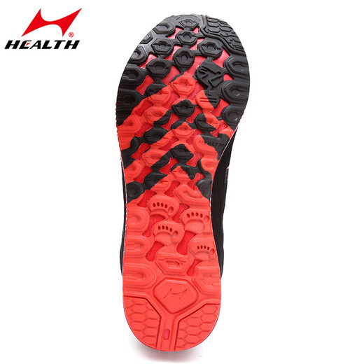 Haiers Sports High School Entrance Examination Long Jumping Men and Women Students, Athletics Standing Long Jumping 1000 kilometers of Rope Jumping 722 Black and Red [Standard Size] 41