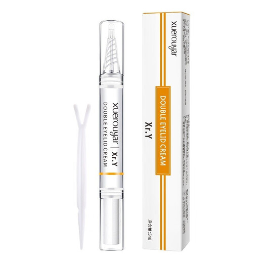 Xuerouya Double Eyelid Styling Paste Styling Glue Gel Double Eyelid Paste Natural and Quick Invisible Double Eyelid Styling 1 Pack
