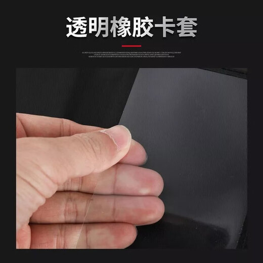 酷奇袋鼠 KQ牛皮护照包真皮证件包男女式防潮护照保护套旅行出国证件皮夹 牛皮护照-酒红色