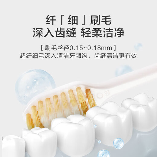 Fabriqué dans JD.com, brosse à dents à poils à tête large * Pack 2, brosse à dents à poil à la tête large adulte, expédition de couleurs aléatoires