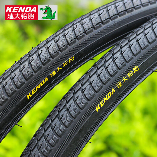 KENDA k192 bicycle tire 24*1-3/8 vintage bicycle tire retro bicycle tire wear-resistant anti-skid drainage anti-pressure tire black