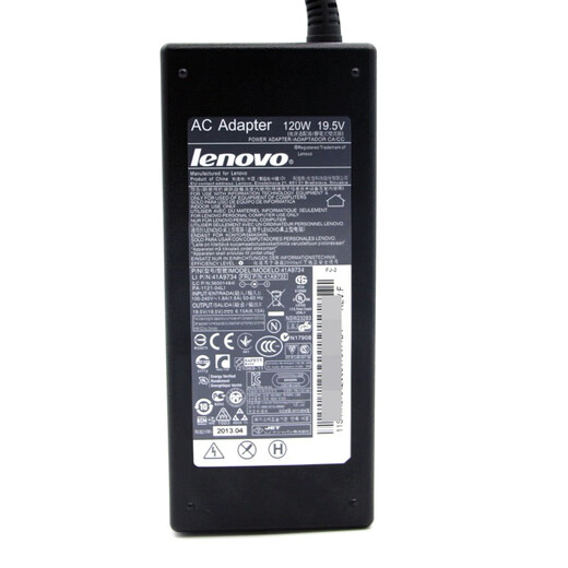 联想（LENOVO）  一体机充电器电源适配器充电线 19.5V 6.7A黄色圆口6.3*3MM 120W 19.5V 6.15A【41A9734】 C340/C440/C445/C540