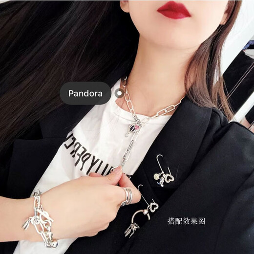 PANDORA Pandora brooch for women me series 925 silver love pin pendant birthday gift for women individual brooch (handbag needs to be photographed separately) 698552C00