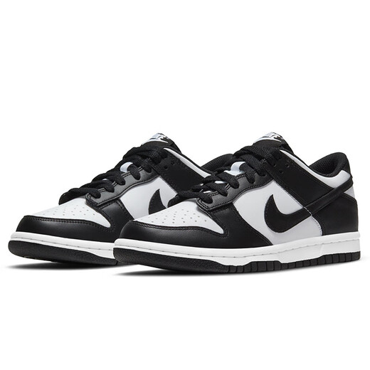 Nike NIKE women's big children's shoes casual shoes DUNK sports shoes CW1590-100 white and black 36.5