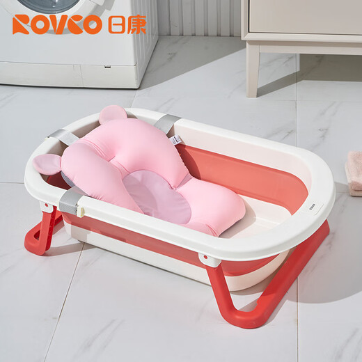 Rikang Baby Badewanne Neugeborene Baby Badewanne Baby Klapptemperatur Badewanne Spezielle wasserdichte Stecker für die Badewanne