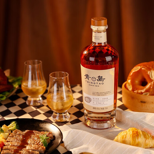 Qingdao Whiskey 10-year single malt whiskey domestic wine Cabernet Sauvignon dry red/Mongolian oak barrel Dry red double barrel