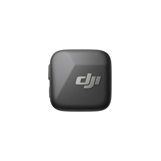 DJI Mic Mini Mini Wireless Microphone Bluetooth Live Broadcast Noise Canceling Lavalier Microphone Mobile Camera Interview Vlog Live Recording Radio Microphone Mic mini Transmitter (Carbon Black) Official Standard Compatible with Android + Apple 15/16/17 Series