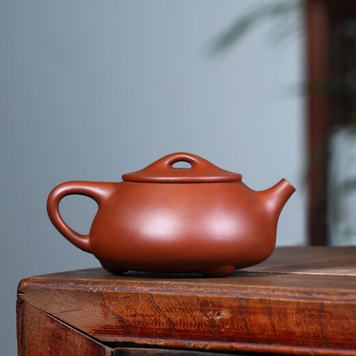 Hidden Pot World Government Subsidy Yixing Famous Purple Clay Teapot Purely Handmade Teapot Purple Clay Tea Set Bottom Slot Clear Stone Ladle Teapot