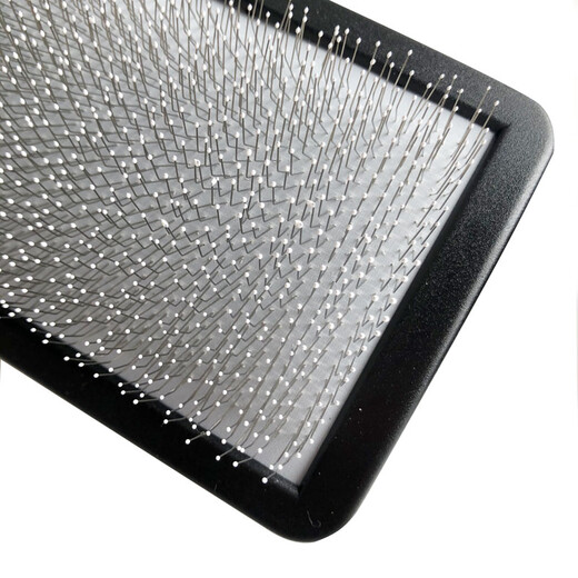 Ship Records Taiwan Ship Records Pet Knife Knife Dog Undercoat Rake Remove Waste Hair Comb Cat Rake Comb T056 Rake Comb + Painless Comb M Black