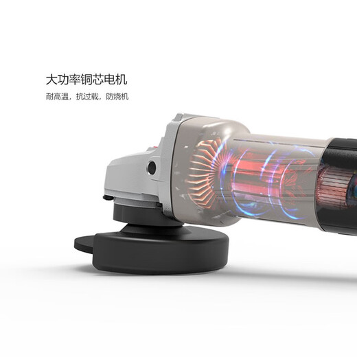 
XMSJ Crown CT13566 Angle Grinder Grinder Hand Grinder Multifunction Cutting Machine Hand Grinder Wheel High Power 101 1010W