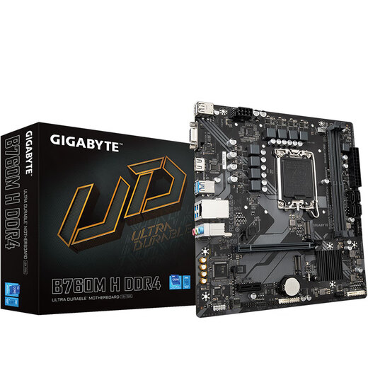 Gigabyte B760M H DDR4 Support CPU 13600KF 12600KF Intel LGA 1700